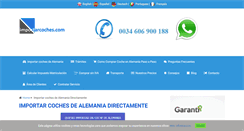 Desktop Screenshot of importarcoches.com