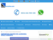 Tablet Screenshot of importarcoches.com